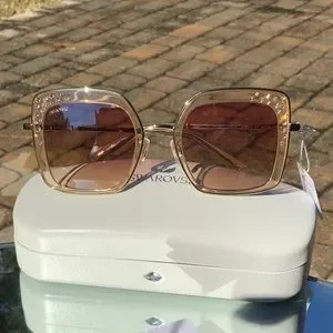 NEW WITH TAGS SWAROVSKI SUNGLASSES, SIZE 52 23 135. Swarovski | Accessories | New With Tags Swarovski Sunglasses  main image 4